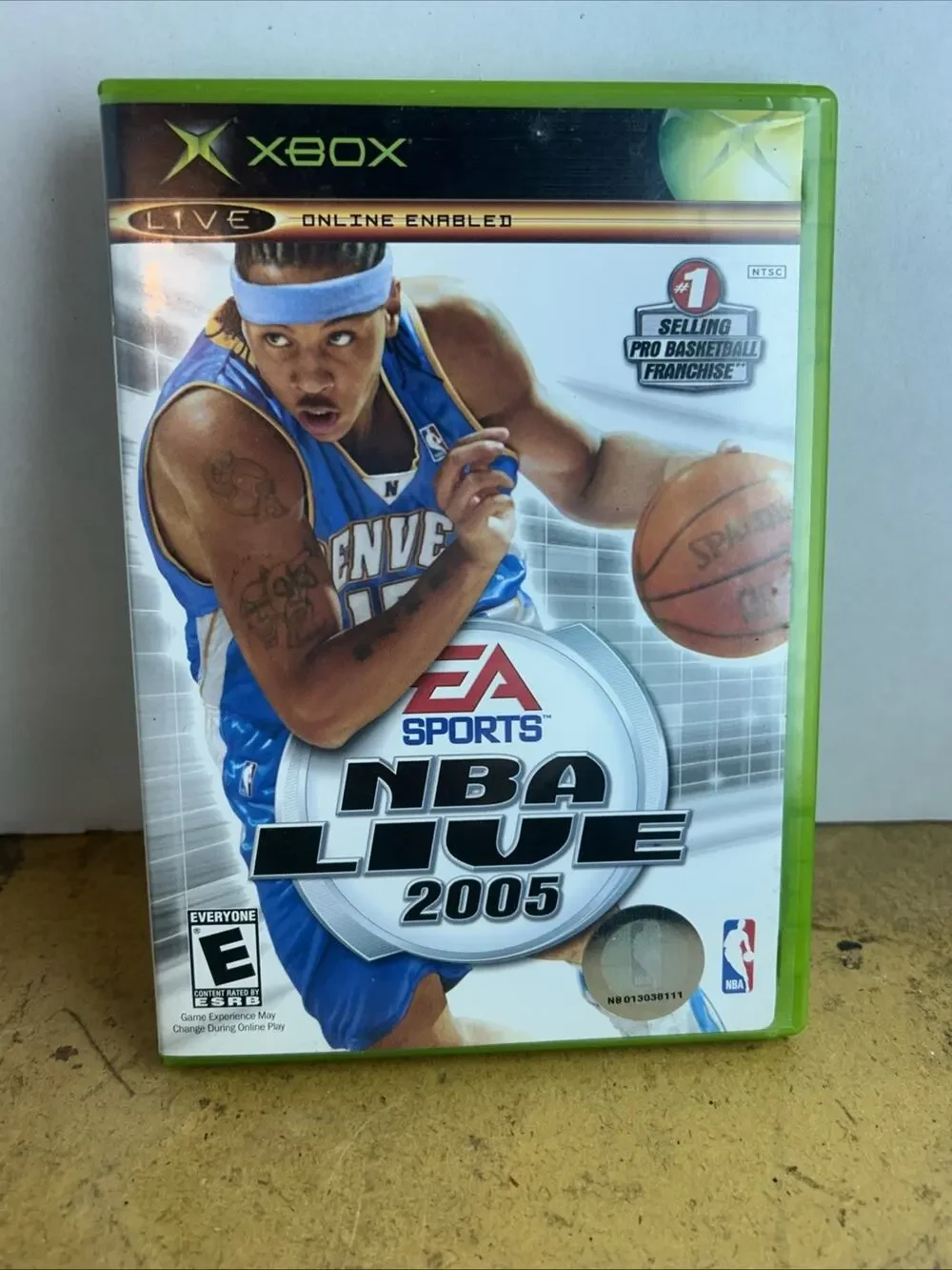 NBA Live 2005 Xbox Original Basketball Game EA Sports